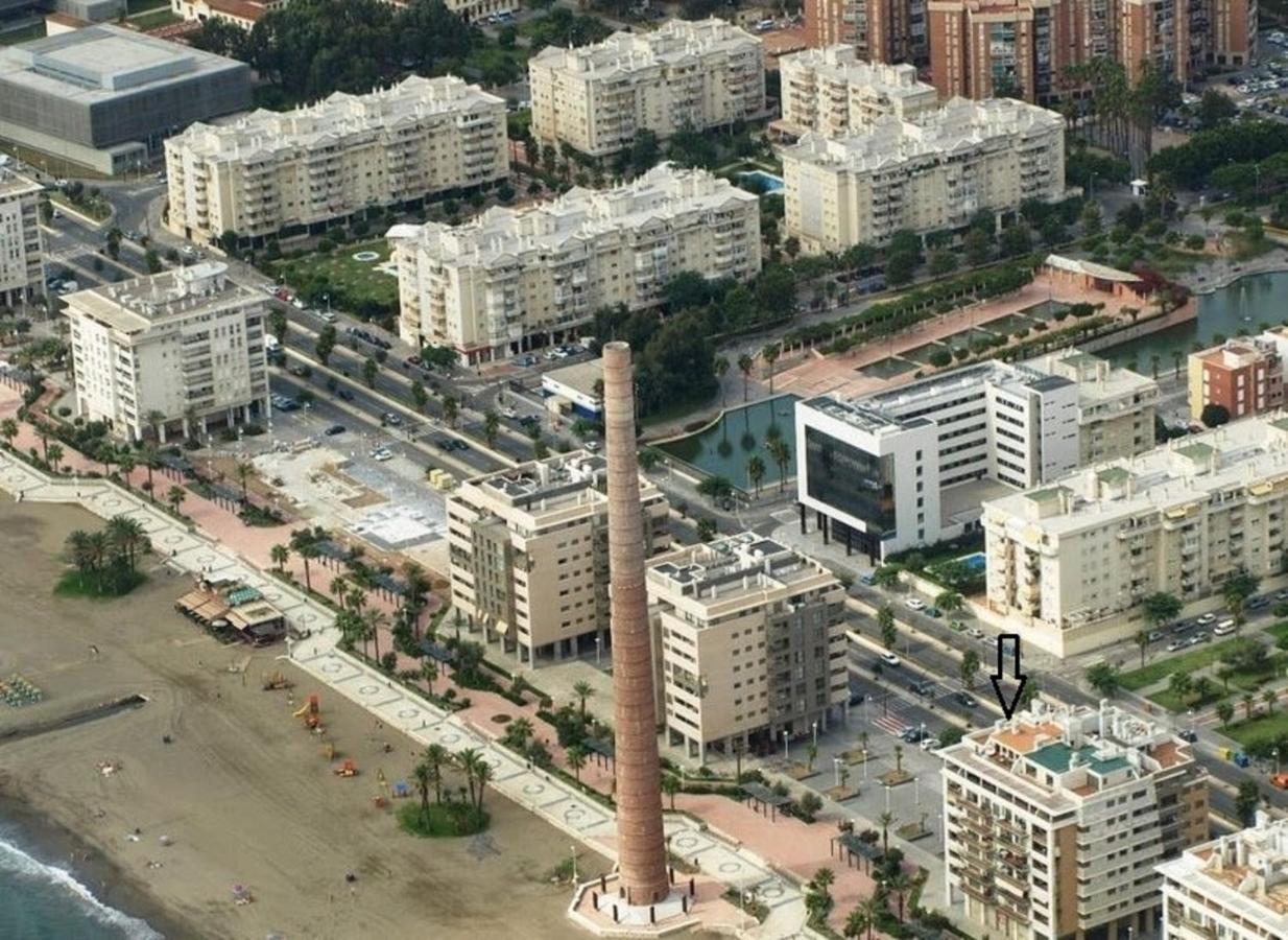 Paseo Maritimo Antonio Banderas Apartment มาลากา ภายนอก รูปภาพ